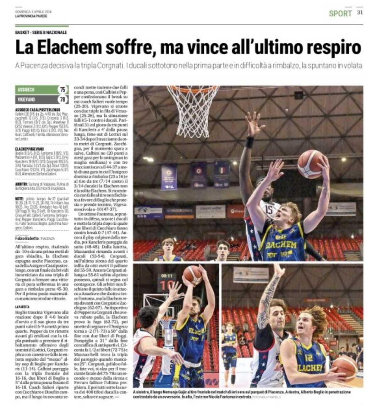 05/04/26 - La Provincia Pavese