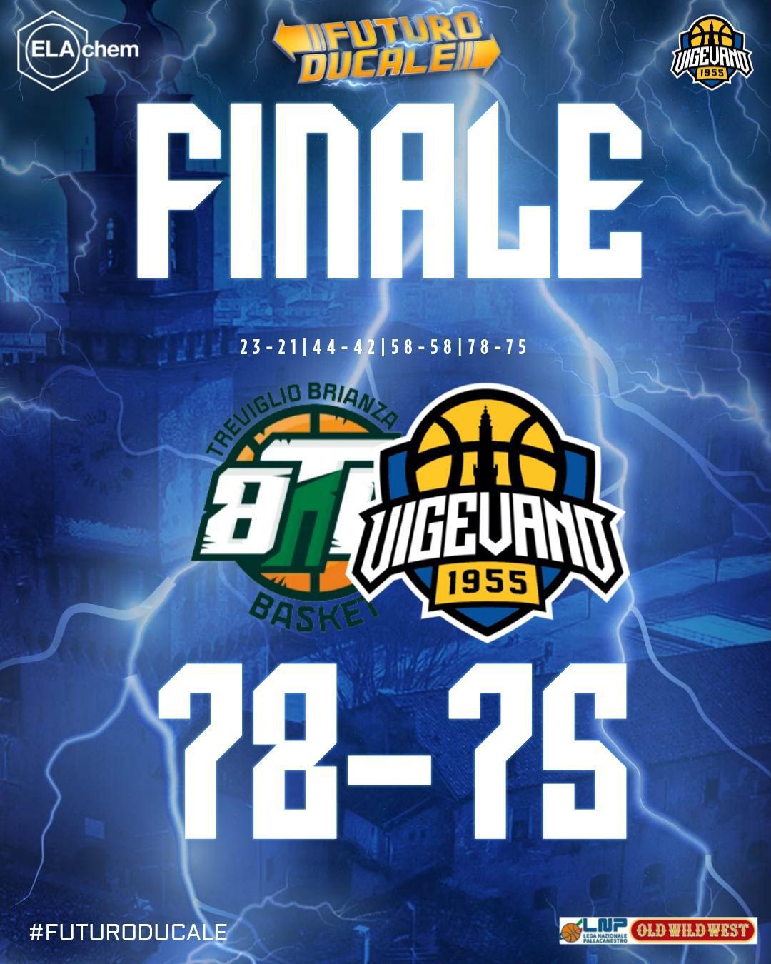 37a - Treviglio 78-75 Vigevano 37a - Treviglio 78-75 Vigevano