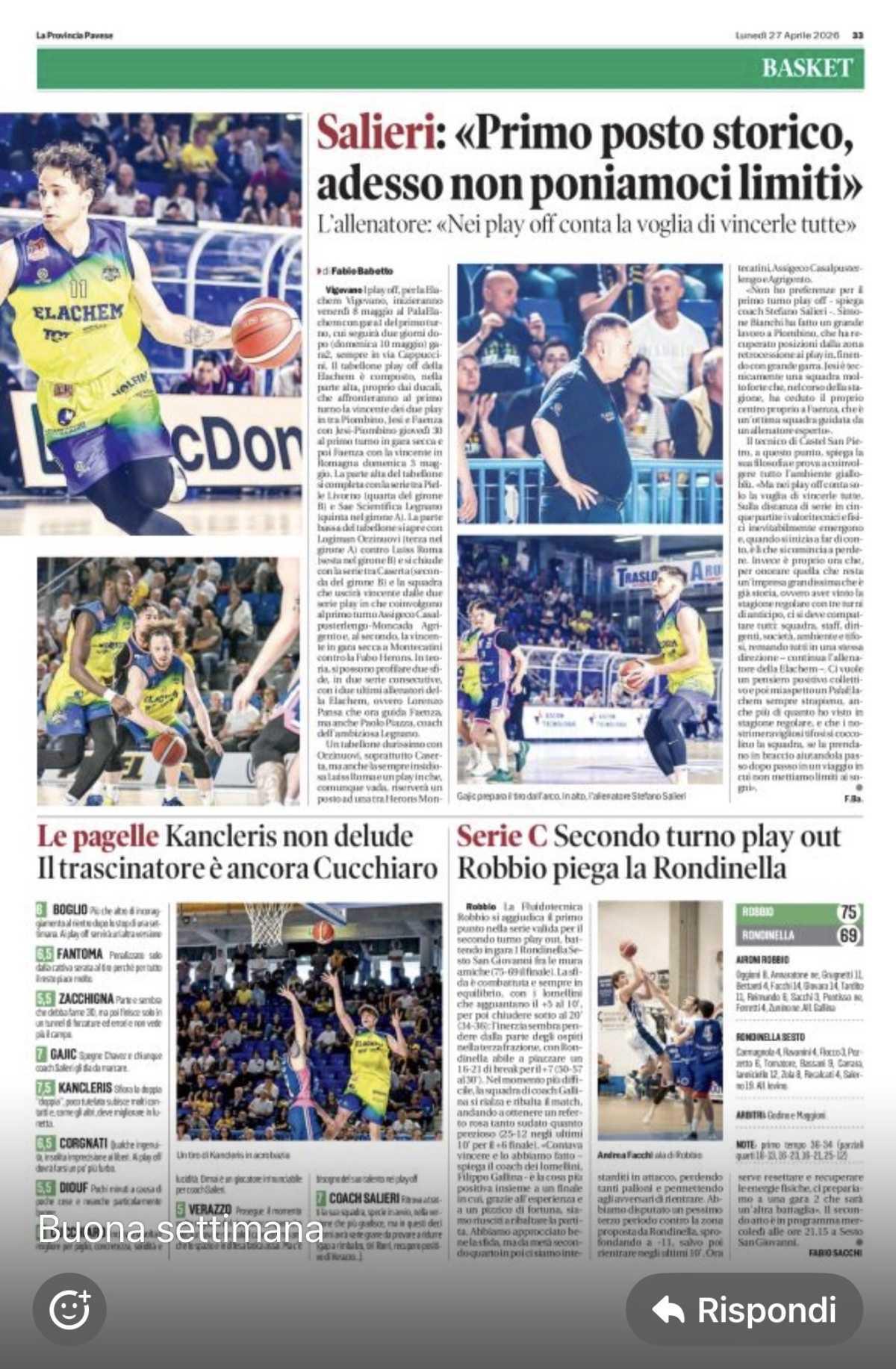 27/04/26 - La Provincia Pavese