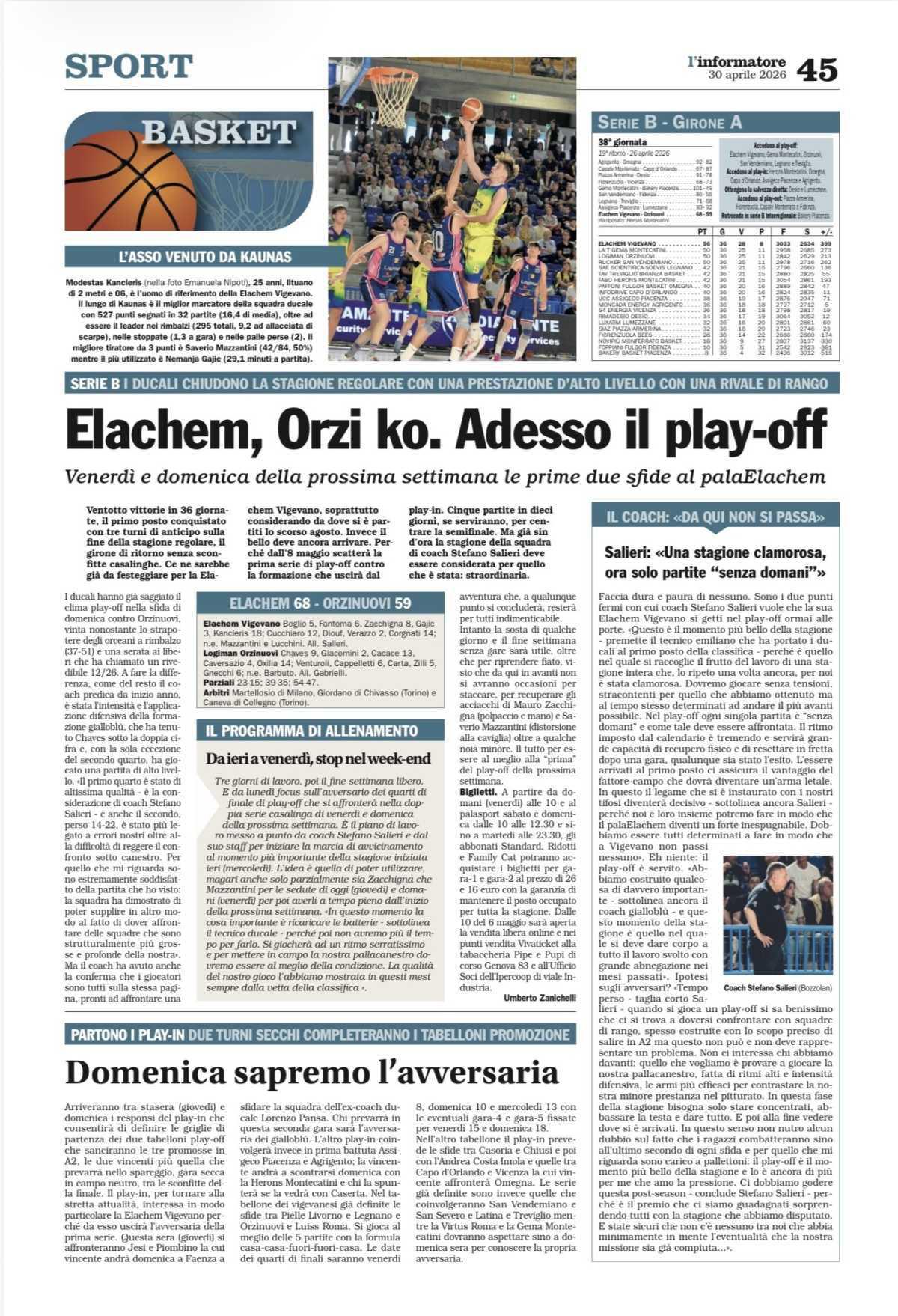 01/05/26 - L’Informatore Vigevanese