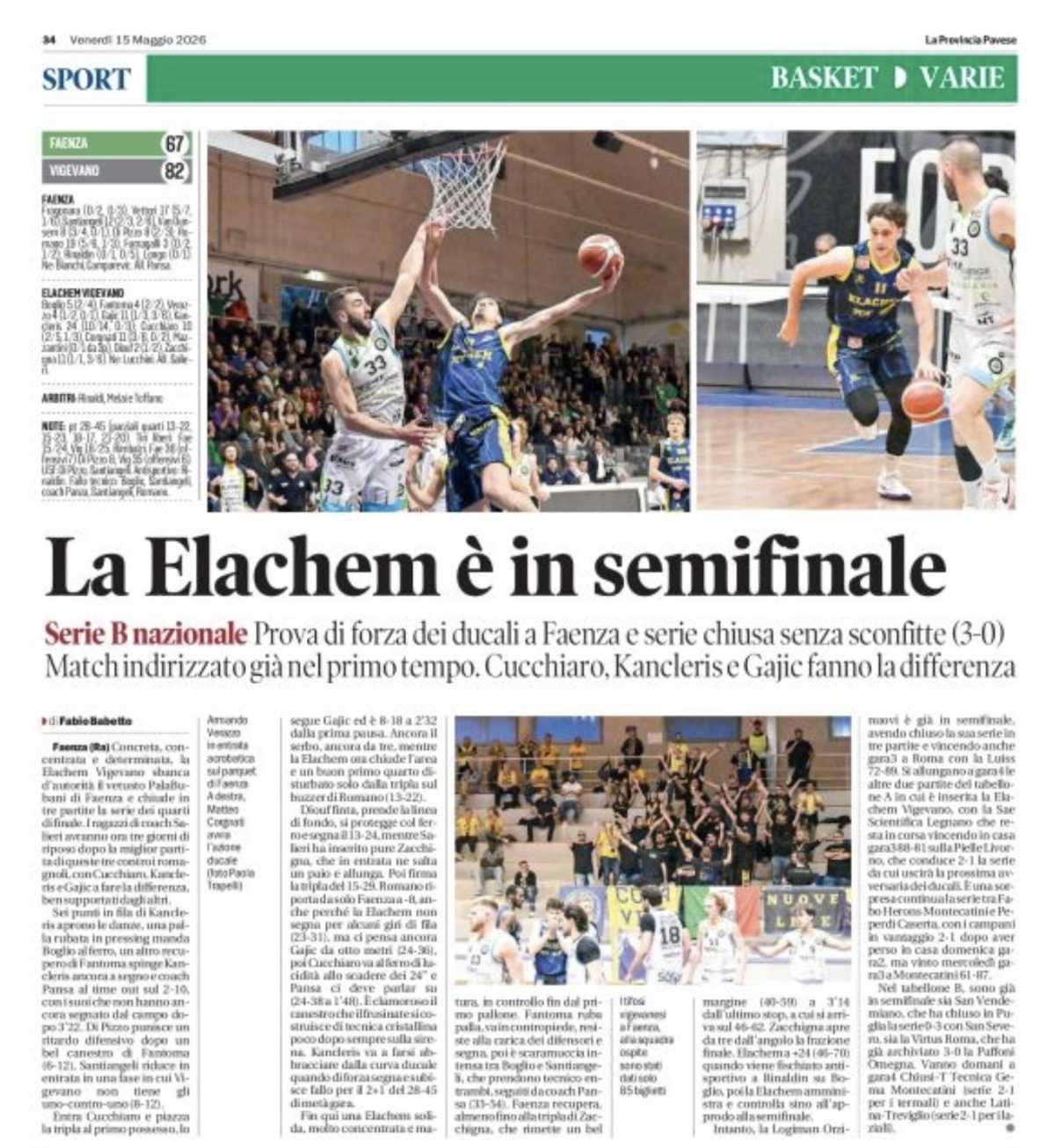 15/05/26 - La Provincia Pavese