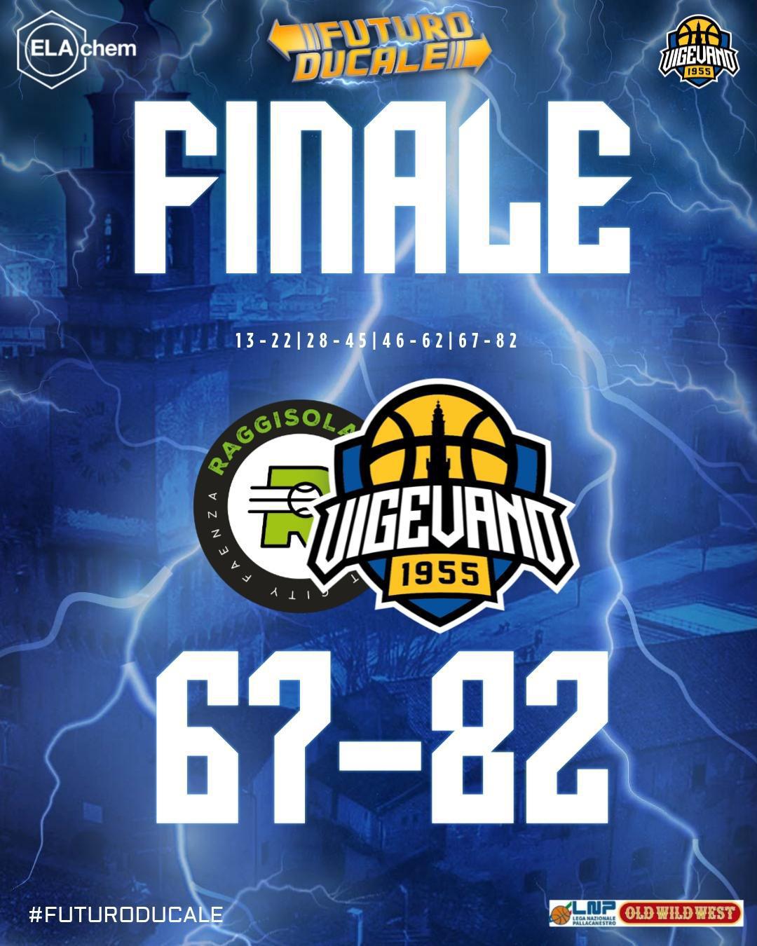 G3 quarti - Faenza 67-82 Vigevano