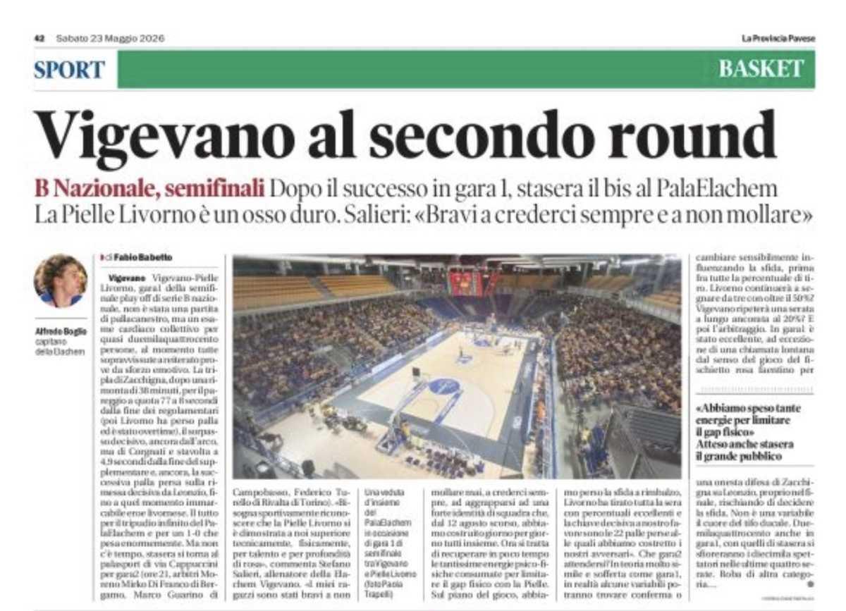 23/05/26 -La Provincia Pavese