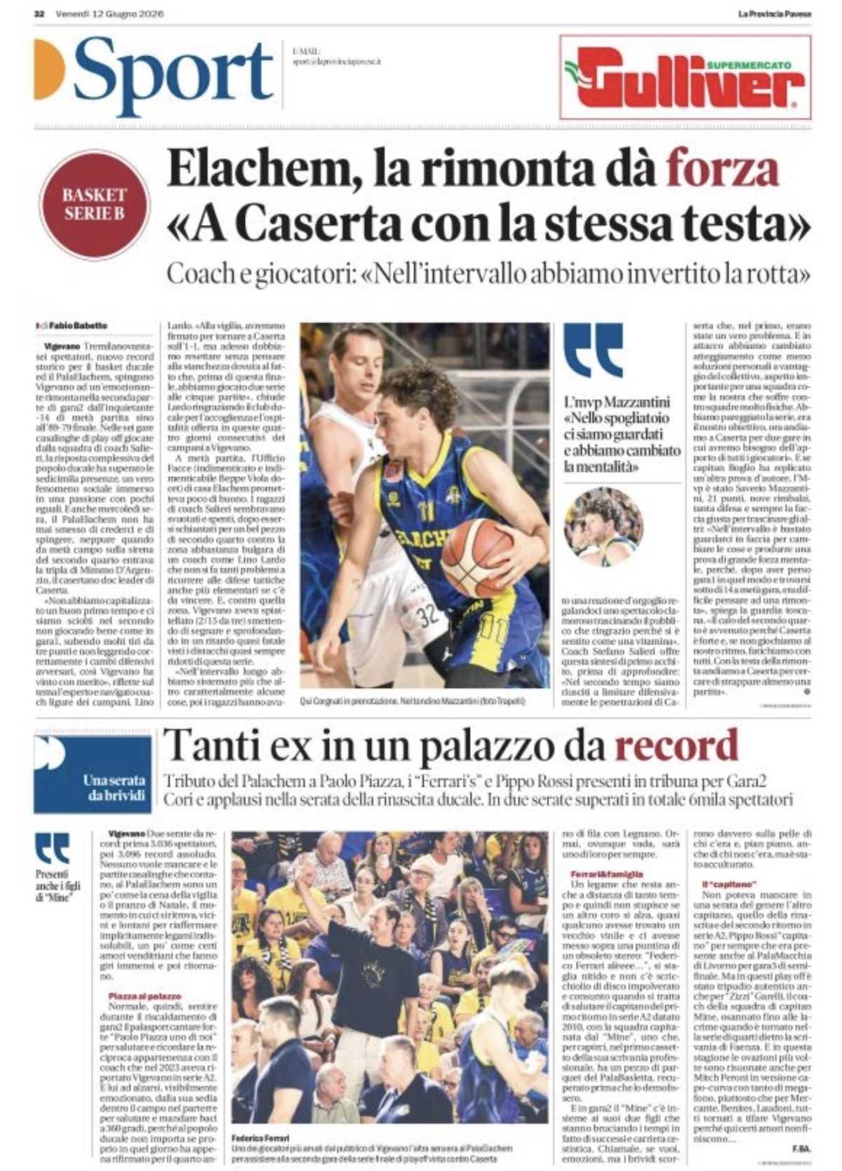 12/06/26 - La Provincia Pavese