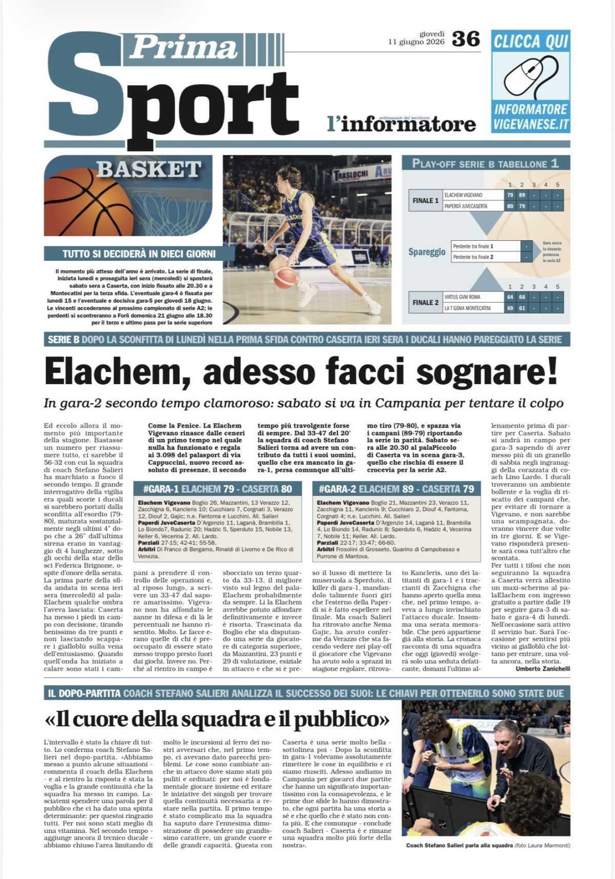 12/06/26 - L’Informatore Vigevanese