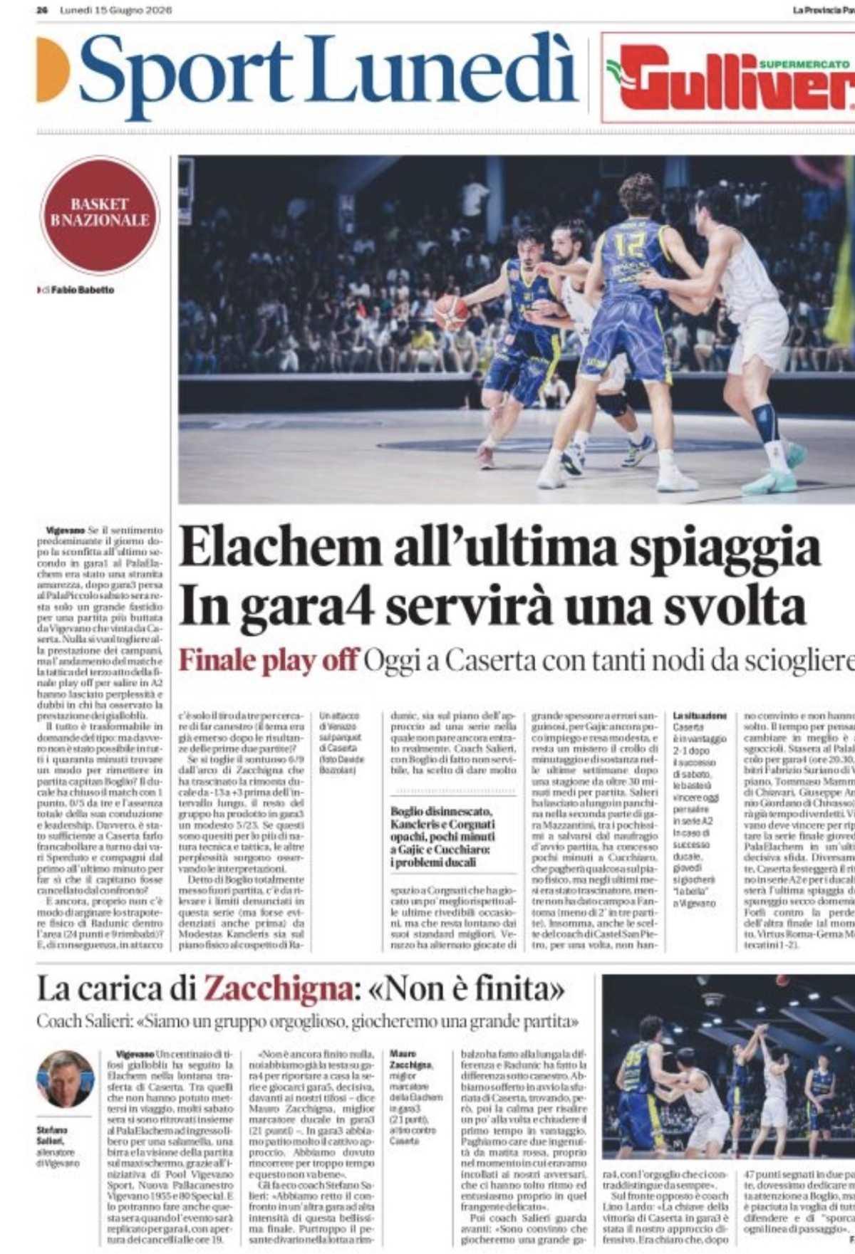 15/06/26 - La Provincia Pavese