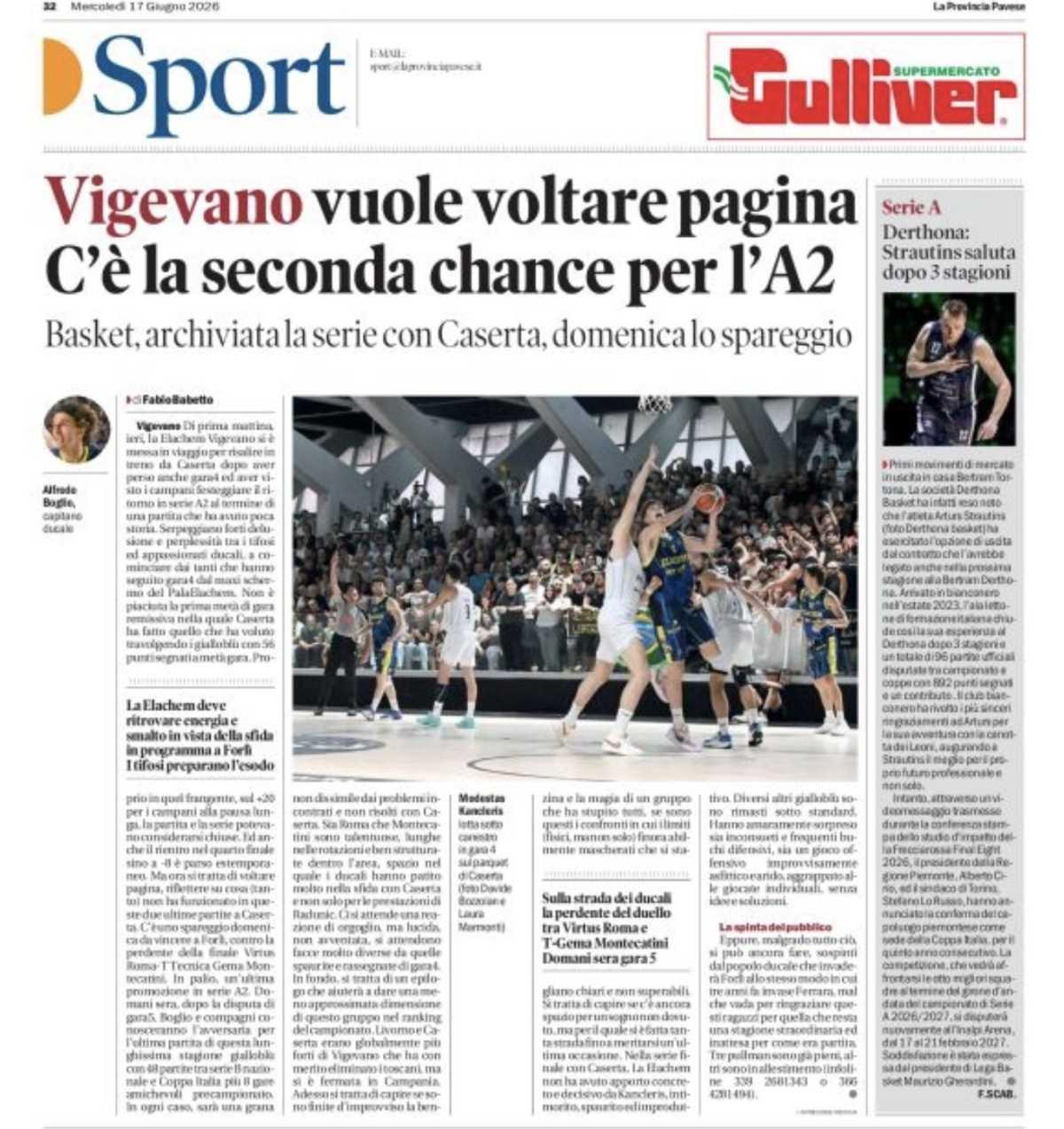 17/06/26 - La Provincia Pavese