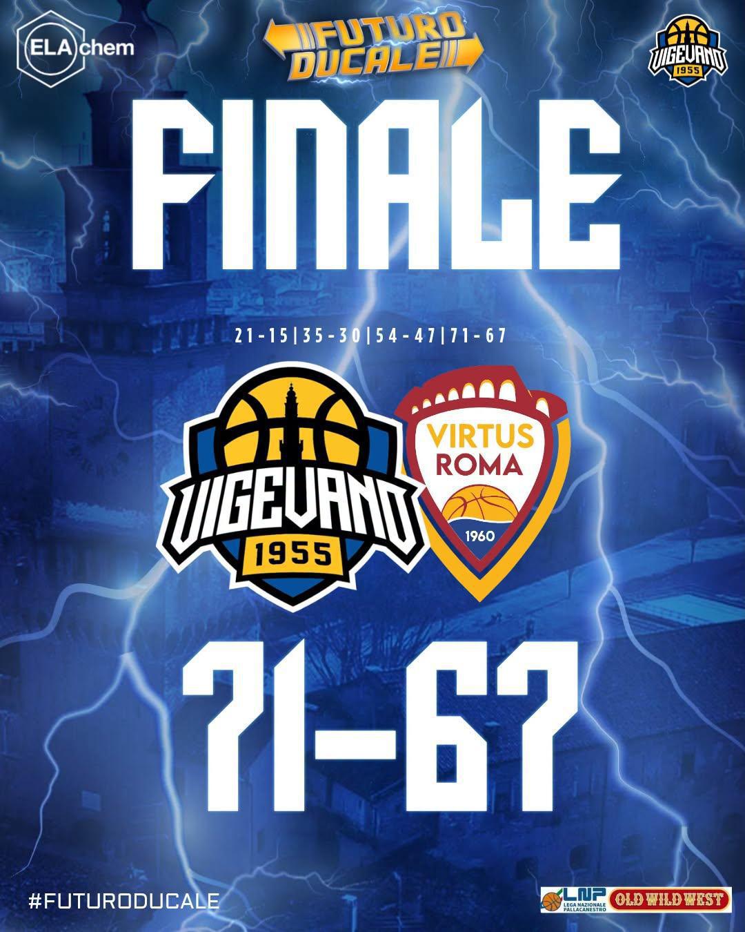Spareggio promozione - Vigevano 71-67 Roma Spareggio promozione - Vigevano 71-67 Roma