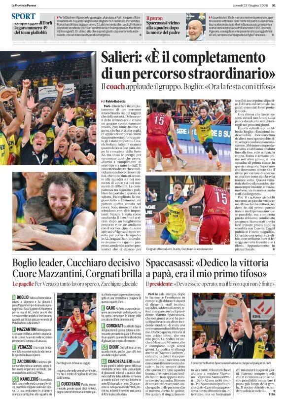22/06/26 - La Provincia Pavese