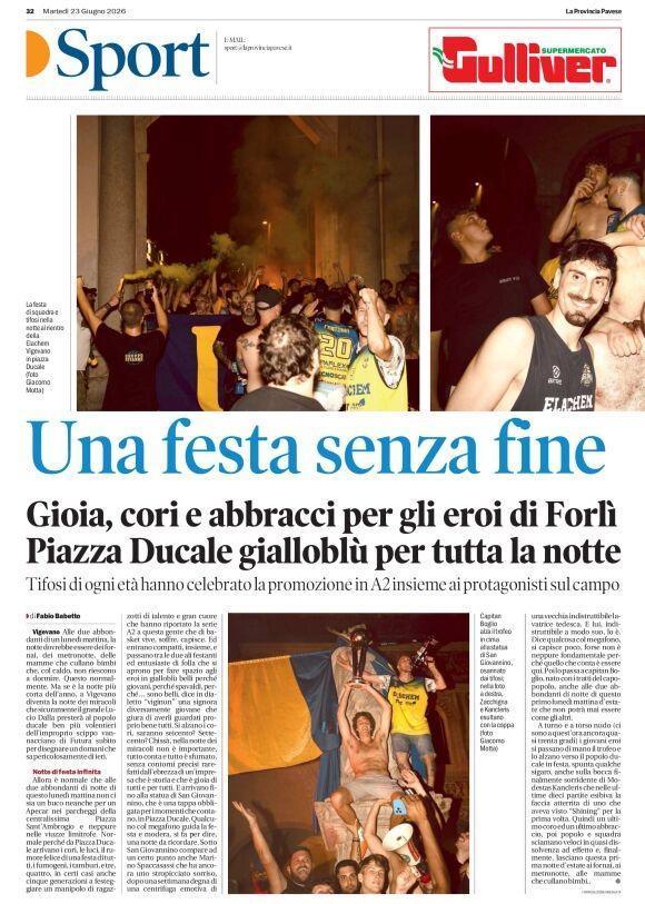 23/06/26 - La Provincia Pavese