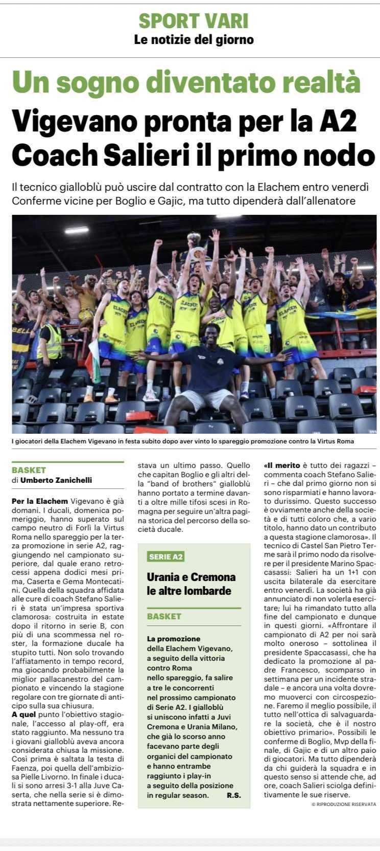23/06/26 - Il Giorno
