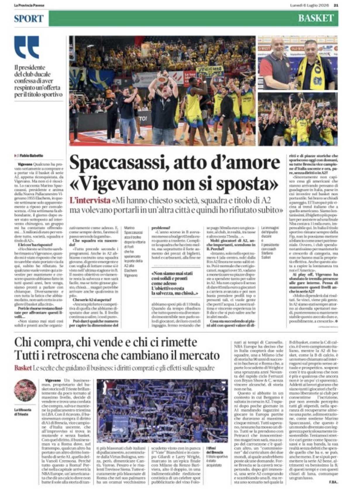 06/07/26 - La Provincia Pavese