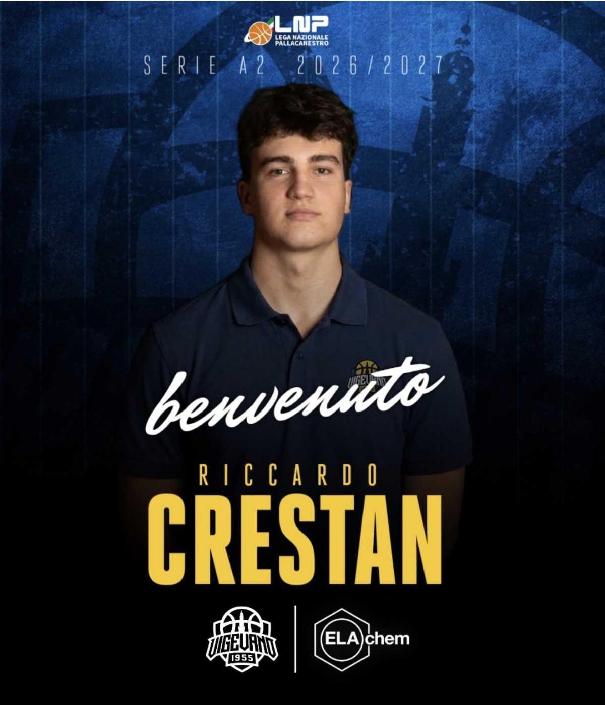 Riccardo Crestan e’ un nuovo giocatore della ELAchem Vigevano