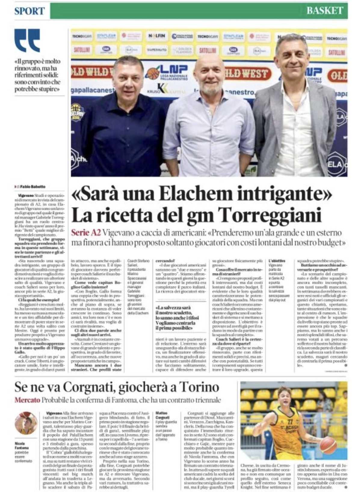 13/07/26 - La Provincia Pavese