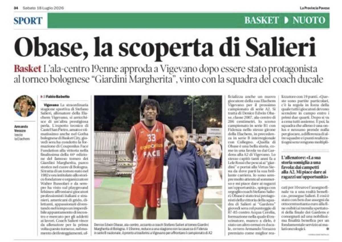 18/07/26 - La Provincia Pavese