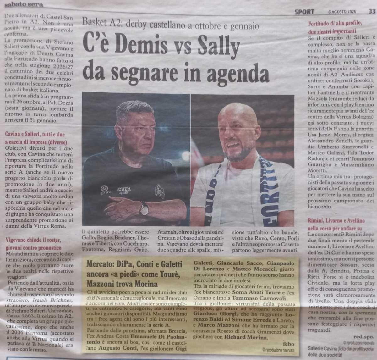 08/08/26 - Sabato Sera