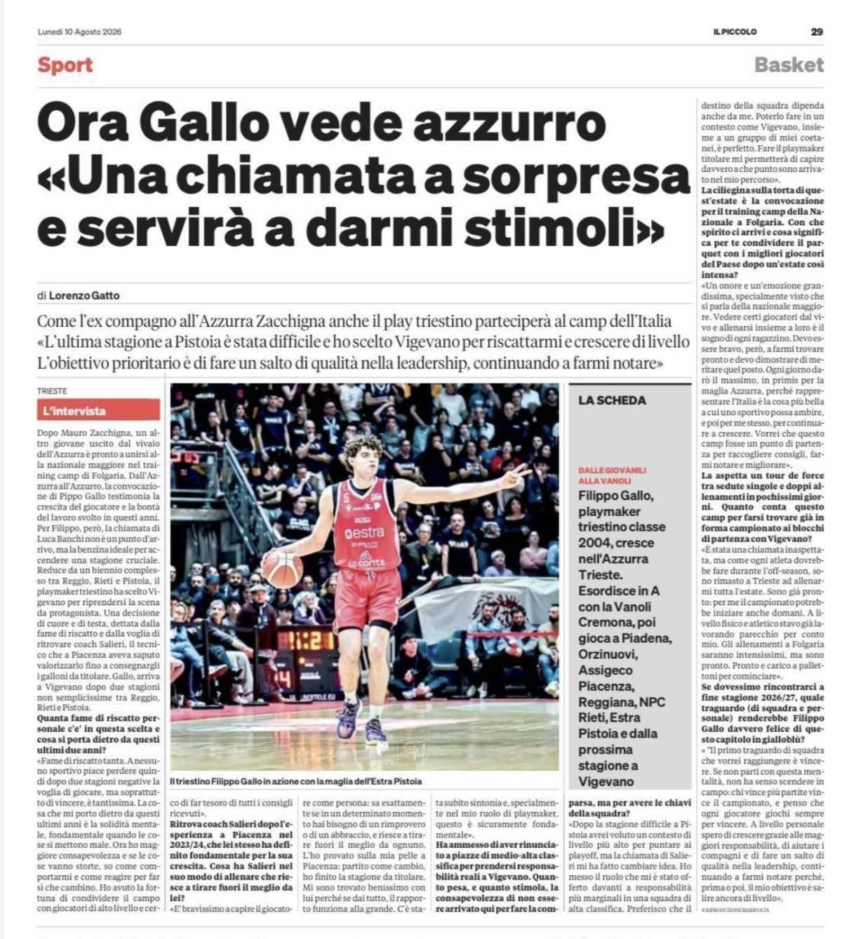 10/08/26 - Il Piccolo Trieste