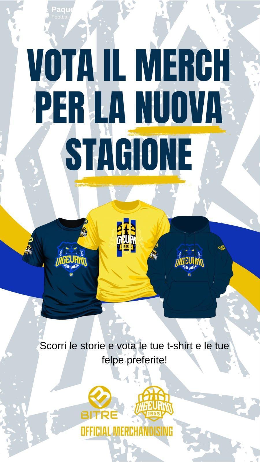 Vota il merchandising BiTre che preferisci per la nuova stagione! Vota il merchandising BiTre che preferisci per la nuova stagione!