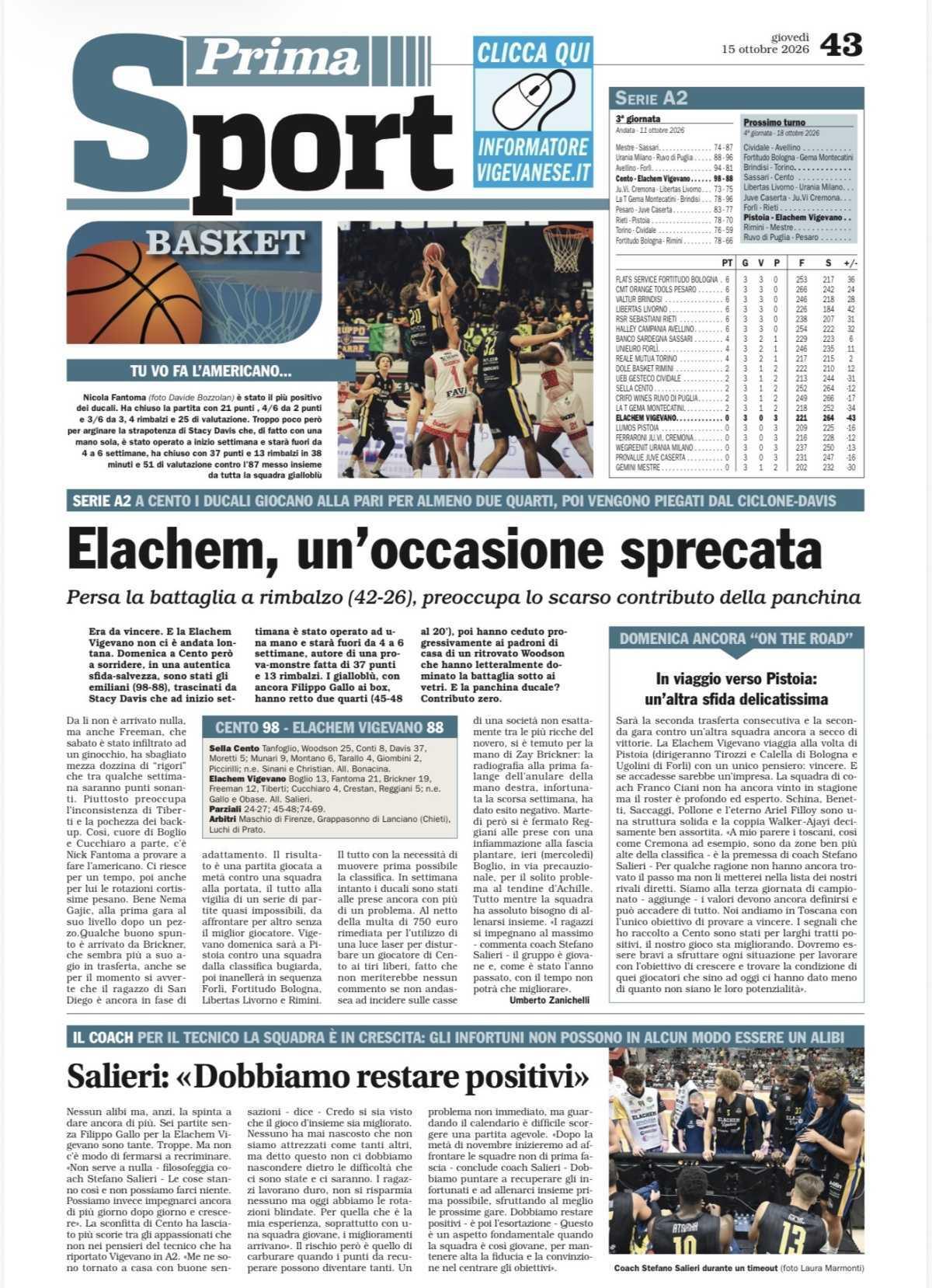 16/10/26 - L’Informatore Vigevanese