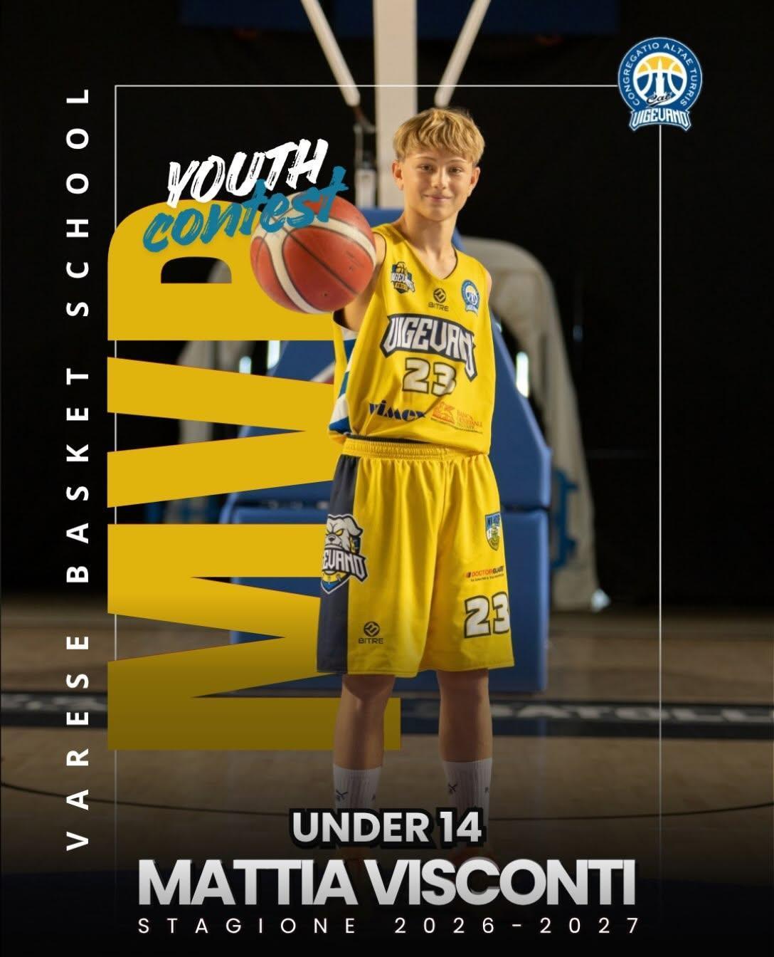 I risultati giovanili del fine settimana, Visconti MVP Youth Contest I risultati giovanili del fine settimana, Visconti MVP Youth Contest
