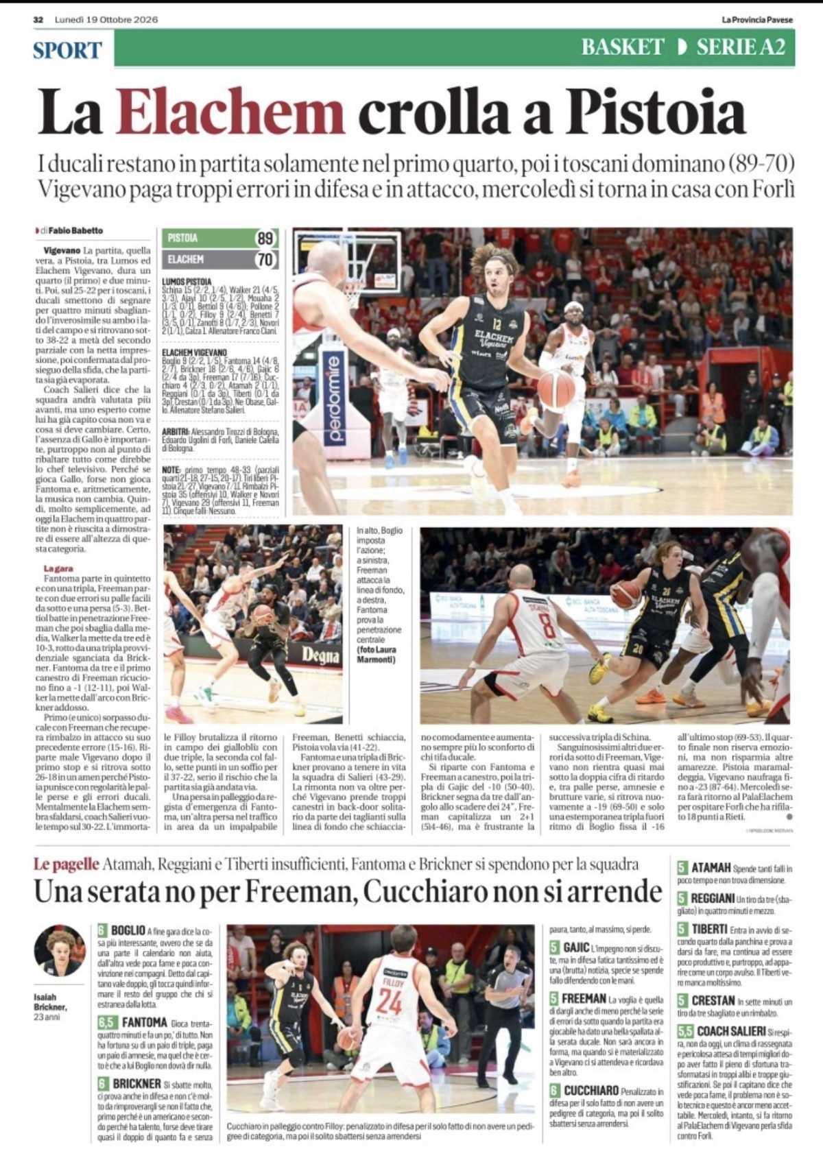 19/10/26 - La Provincia Pavese