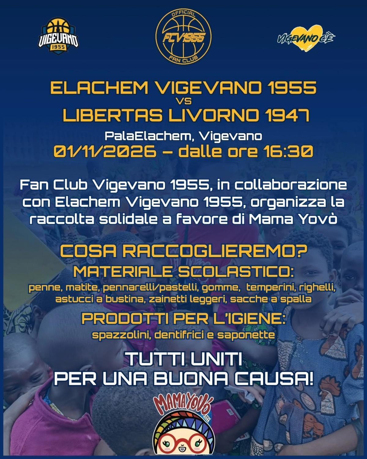 Domenica 1 novembre offrite il vostro contributo per Mama Yovò!