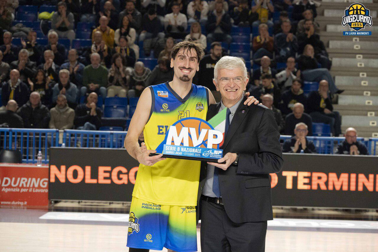 Verazzo premiato da LNP come MVP di ottobre