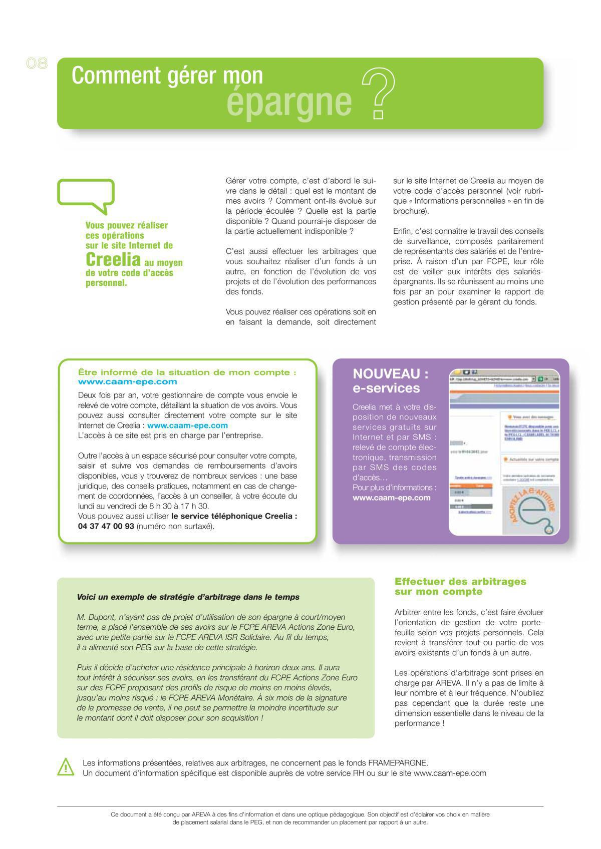 PEG formulaire de versement volontaire