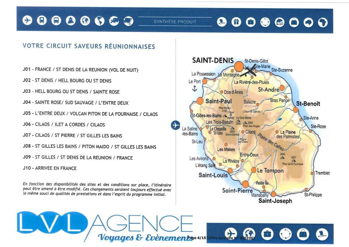 Voyage ile de la réunion 