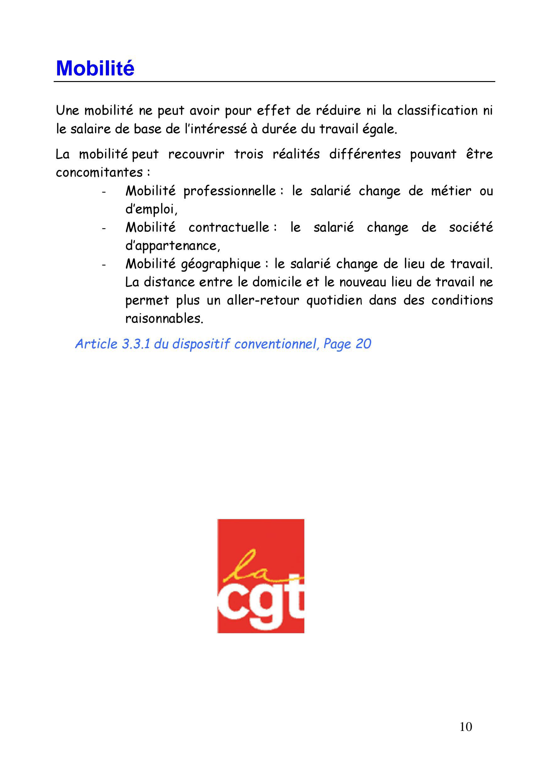 Livret CGT-10