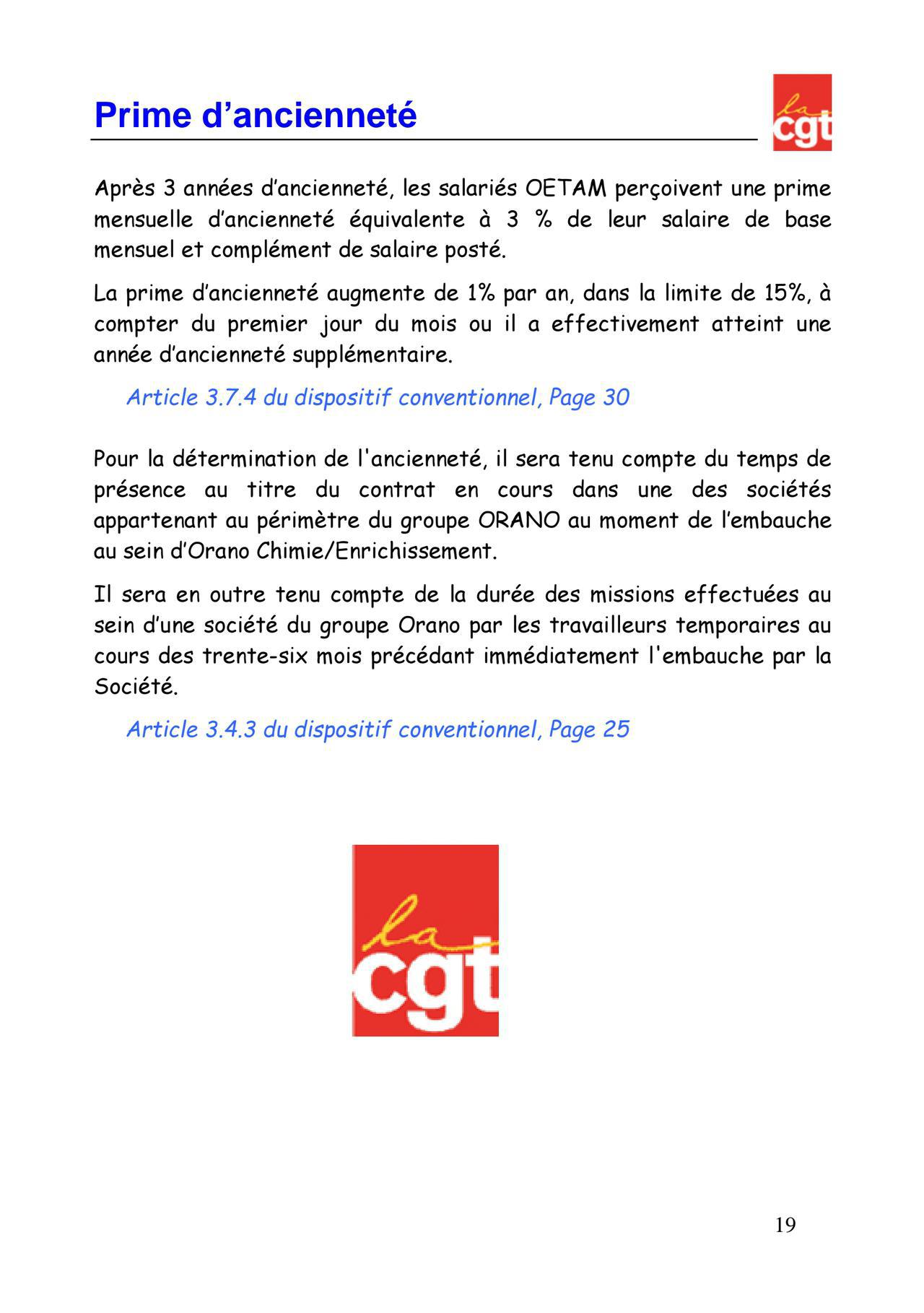 Livret CGT-19
