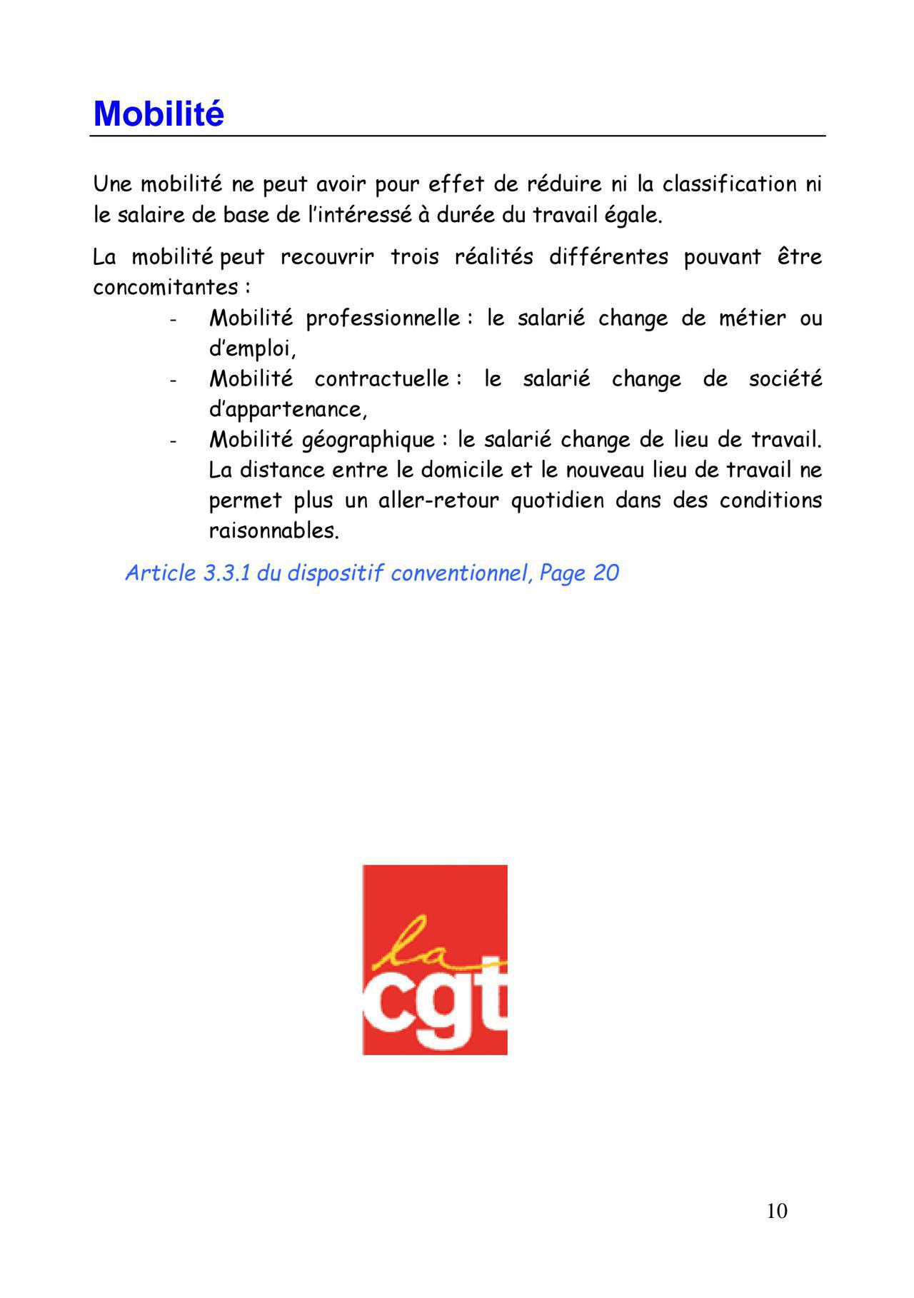 Livret CGT-10