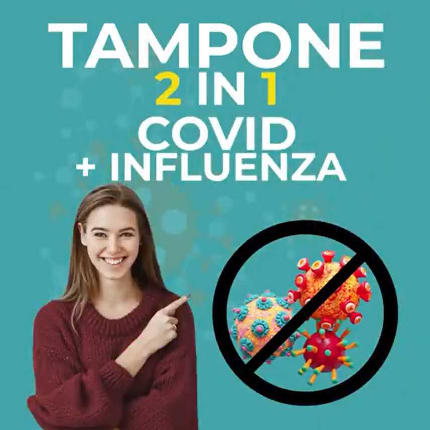 Tamponi influenza e Covid