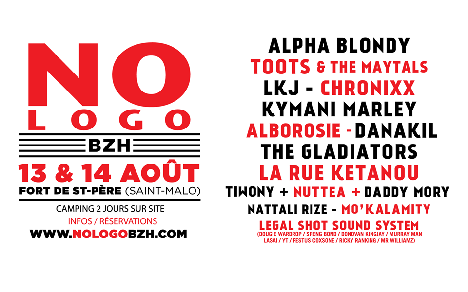 No Logo Bzh Le Reggae A L Assaut Du Fort Saint Pere