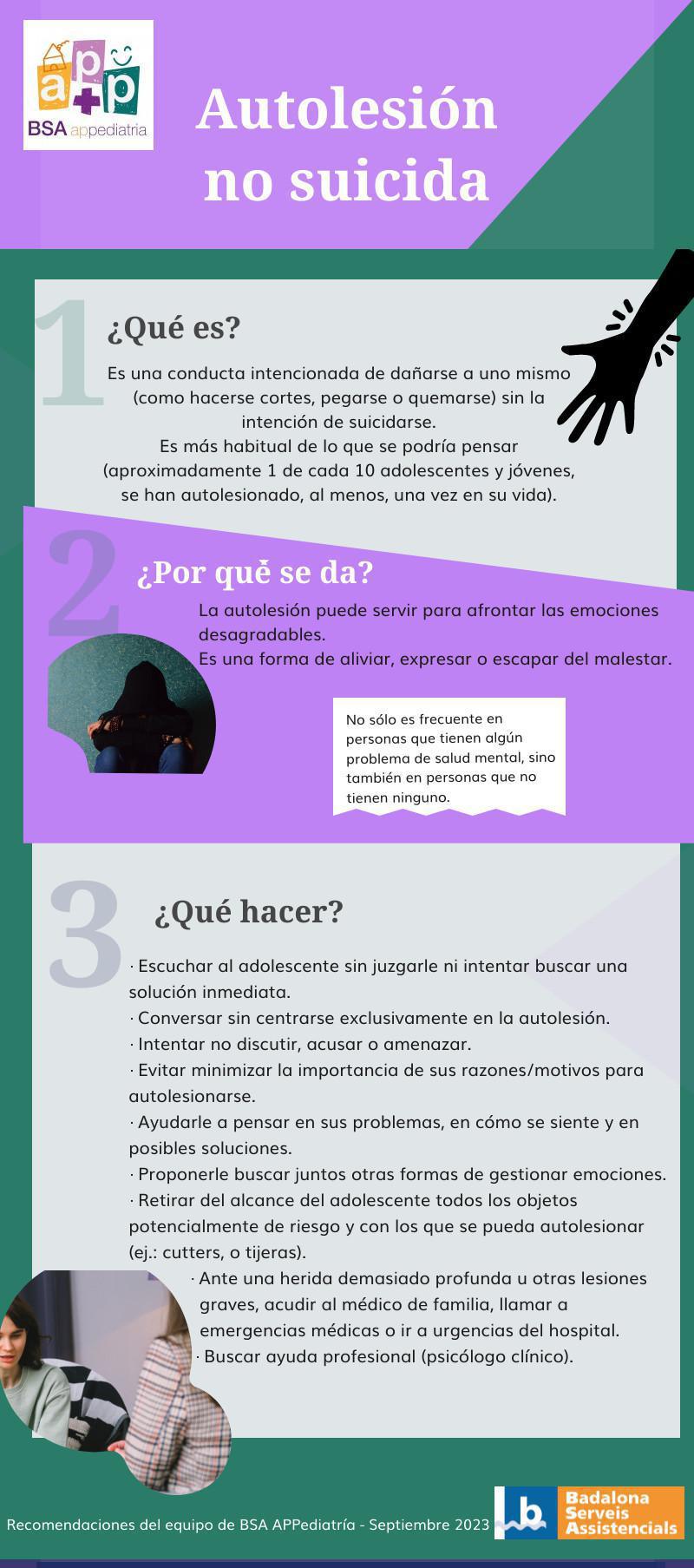 Autolesión no suicida