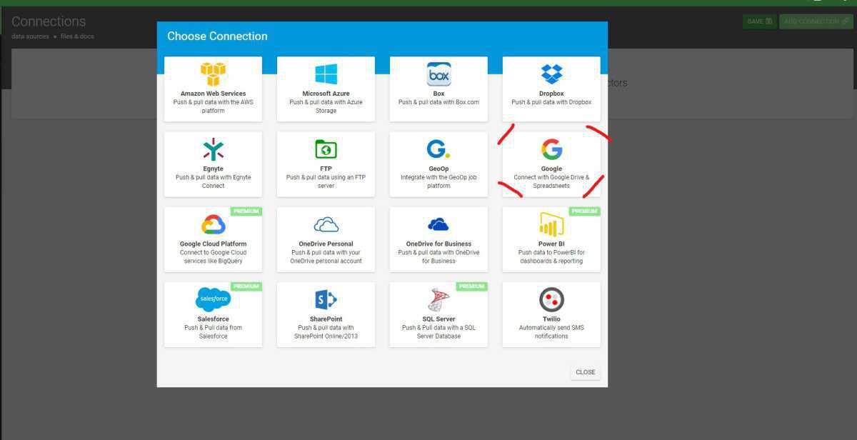 Google Data Connectors Google Data Connectors
