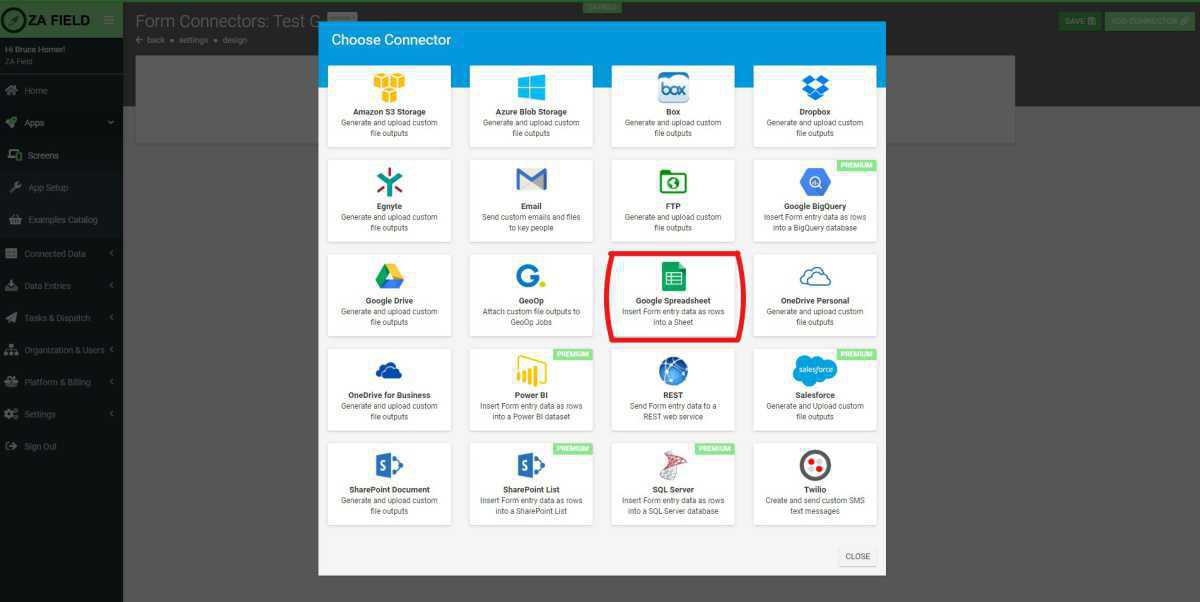 Google Data Connectors Google Data Connectors
