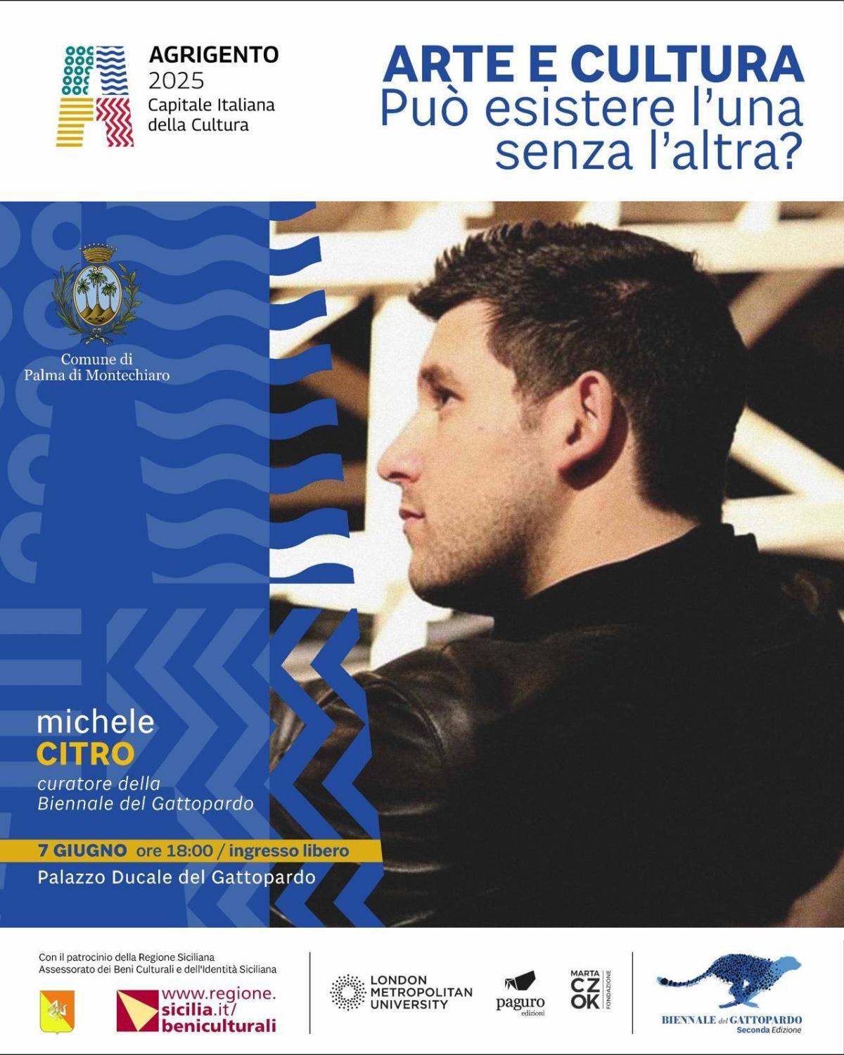 ARTE E CULTURA può esistere l'una senza l'altra? (inizio ore 18.00)