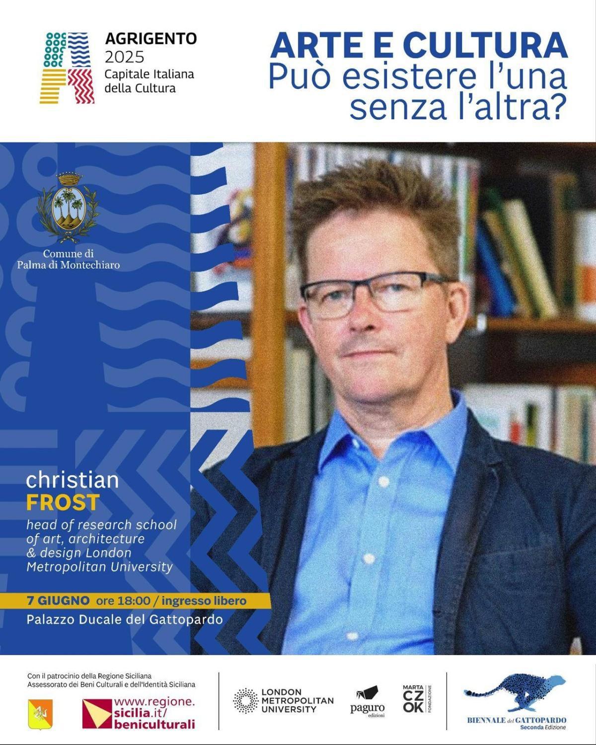 ARTE E CULTURA può esistere l'una senza l'altra? (inizio ore 18.00)