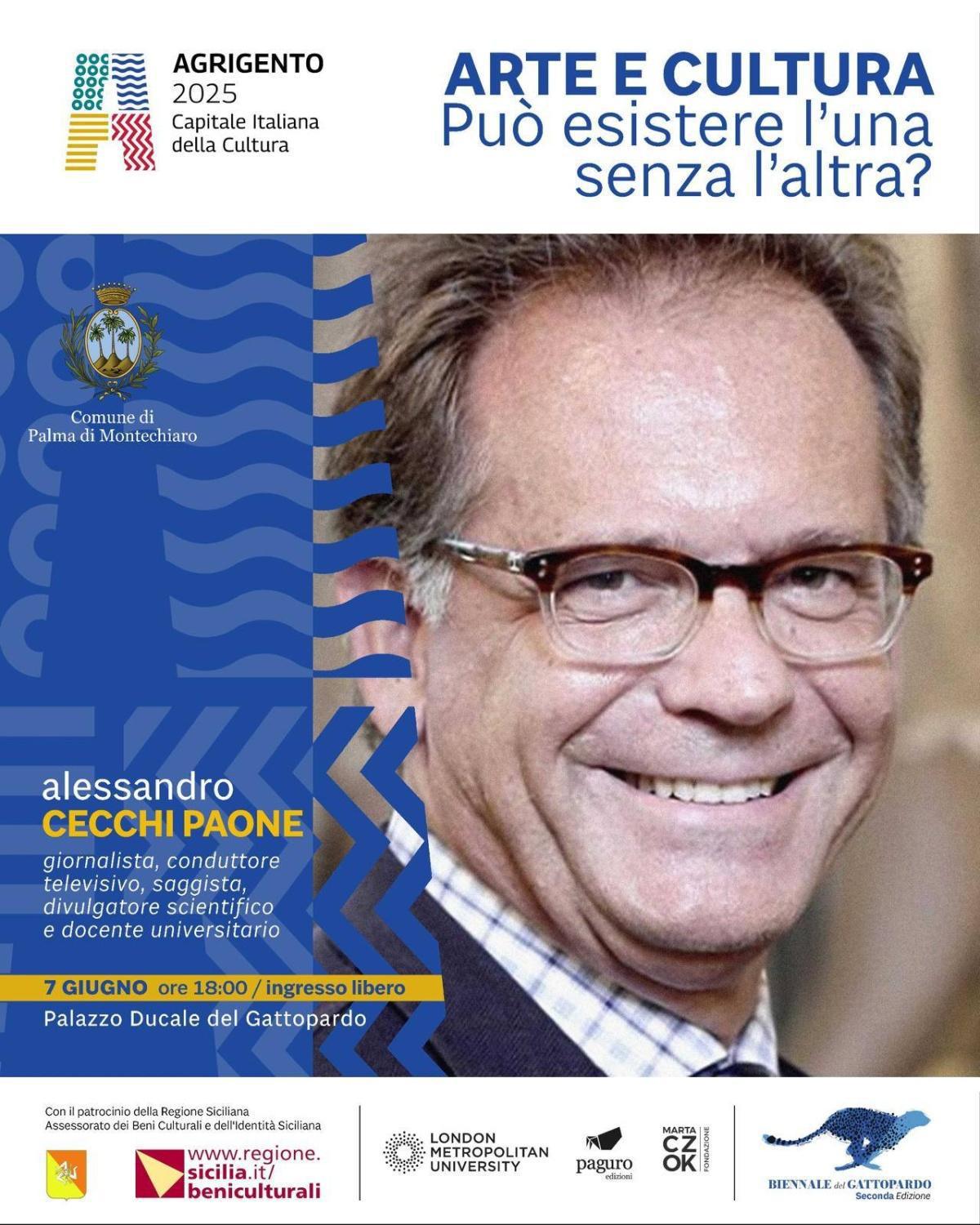 ARTE E CULTURA può esistere l'una senza l'altra? (inizio ore 18.00)