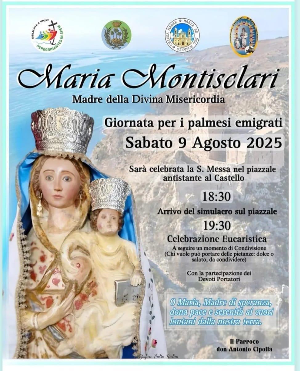 Maria Montisclari Madre della divina Misericordia (dalle ore 18.30)