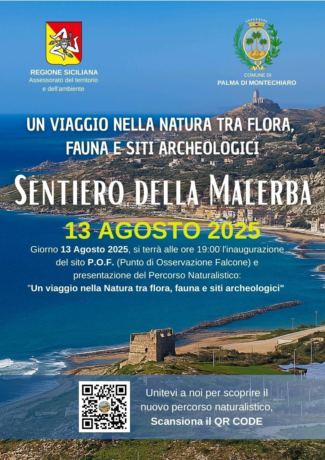 Inaugurazione P.O.F. - Punto di Osservazione Falcone - Sentiero della Malerba (inizio ore 19.00)