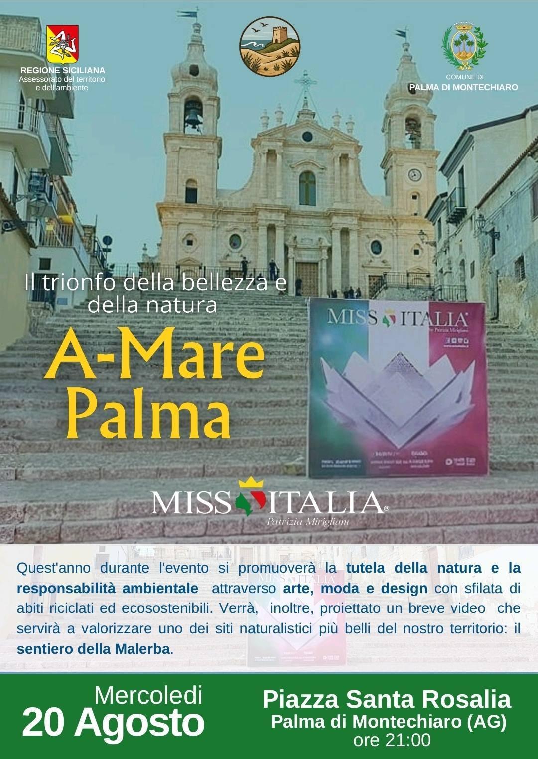 A-Mare Palma "Miss Italia" (inizio ore 21.00)