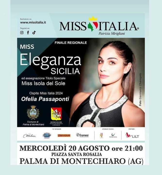 A-Mare Palma "Miss Italia" (inizio ore 21.00)