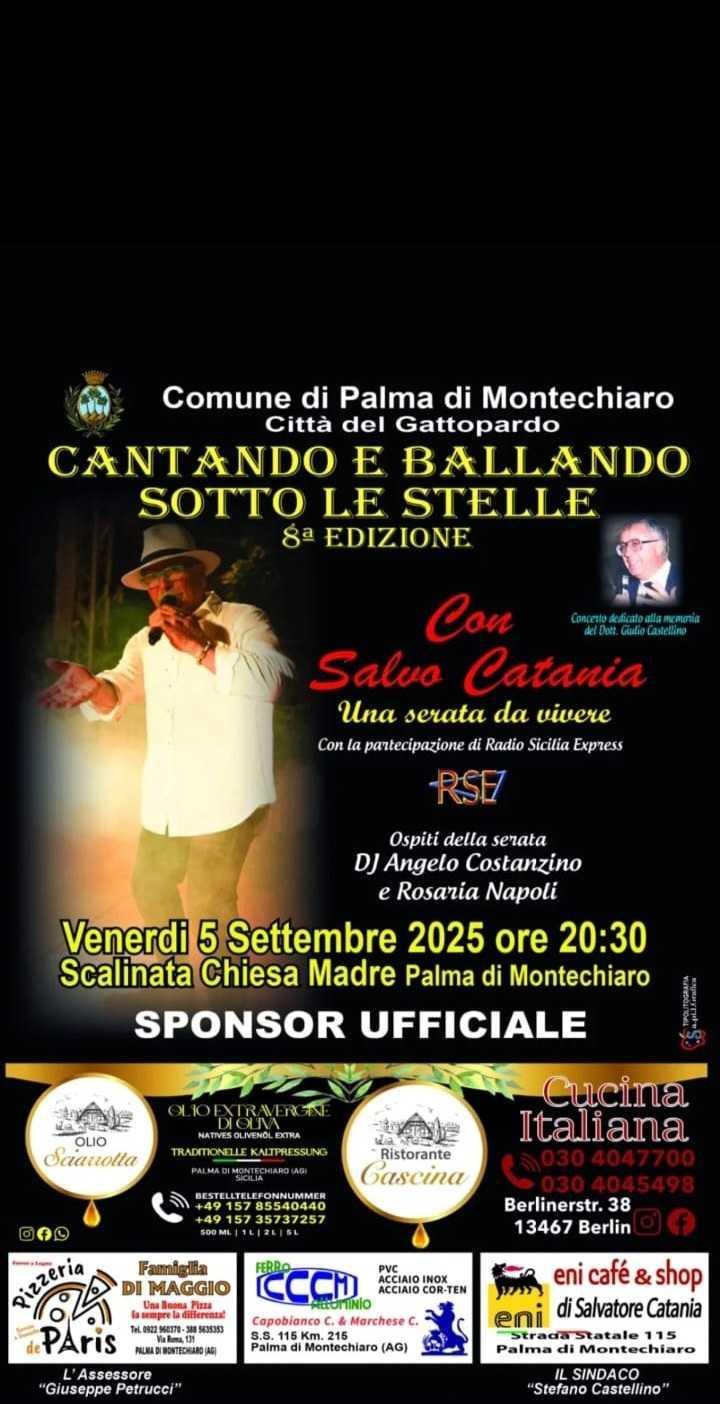 Cantando e Ballando solto le stelle (start h. 20.30)