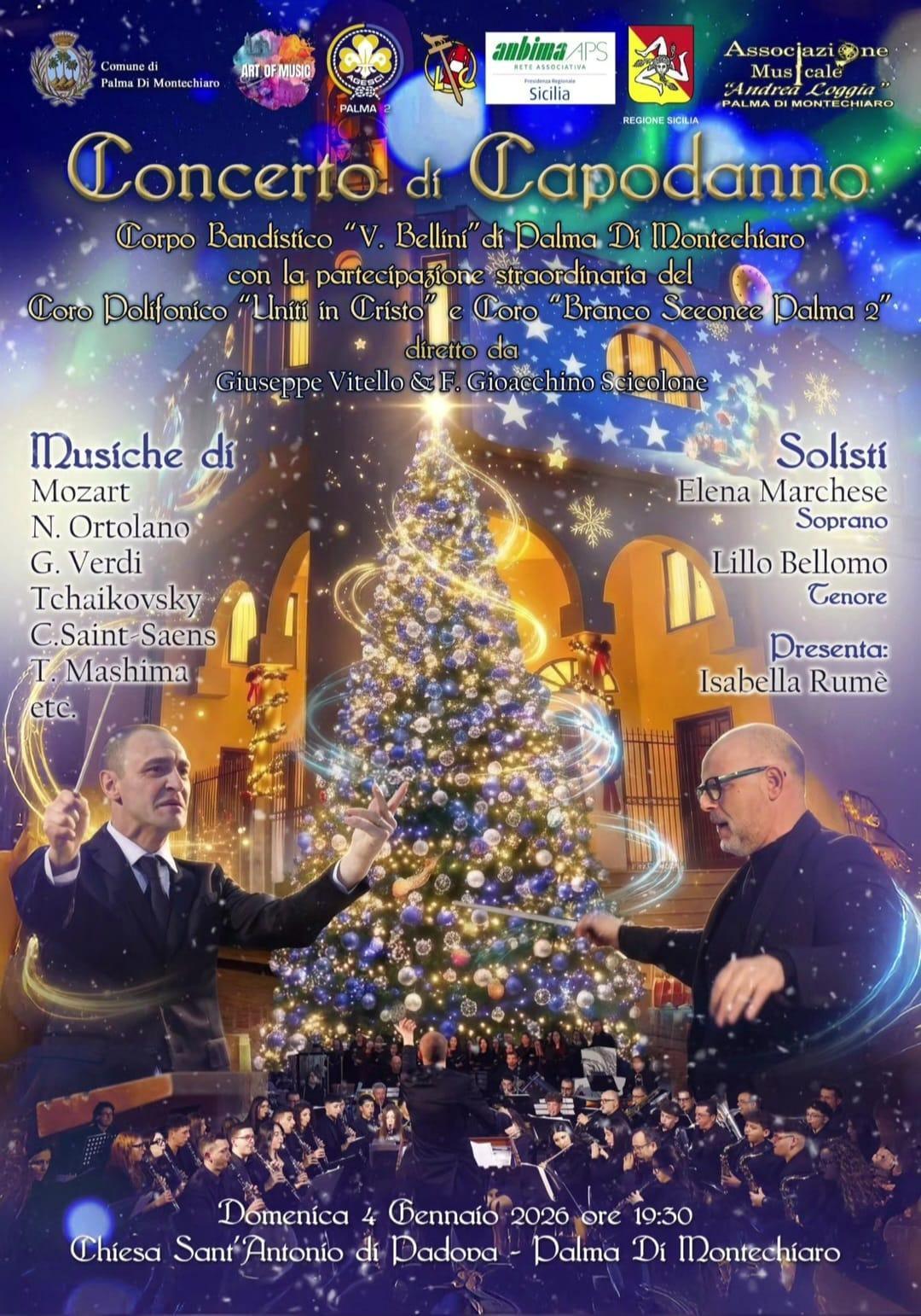 Concerto di Capodanno (inizio ore 19.30)