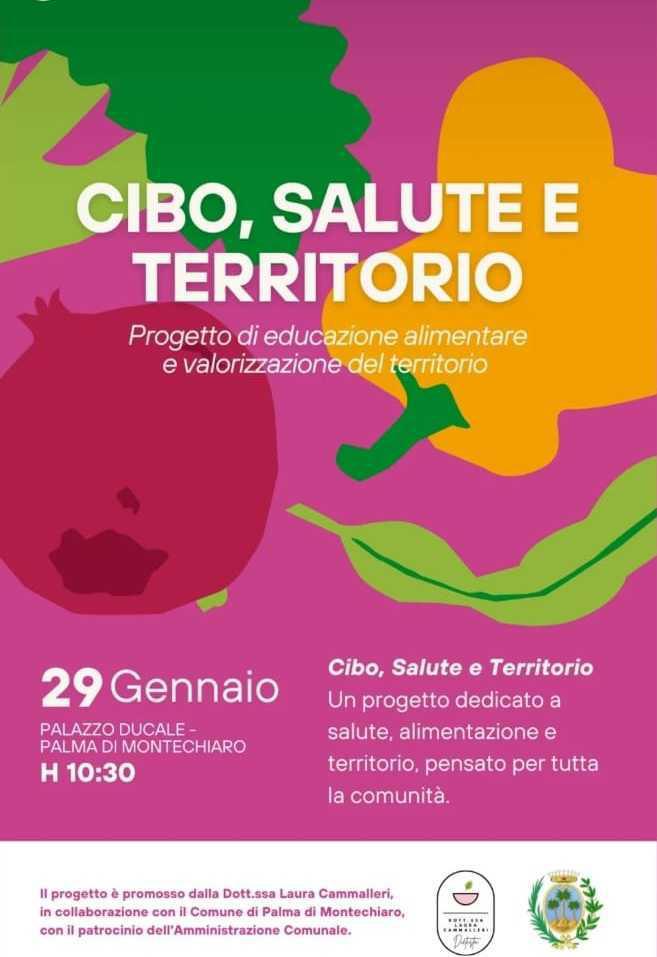 Cibo, Salute e Territorio (inizio ore 10.30)
