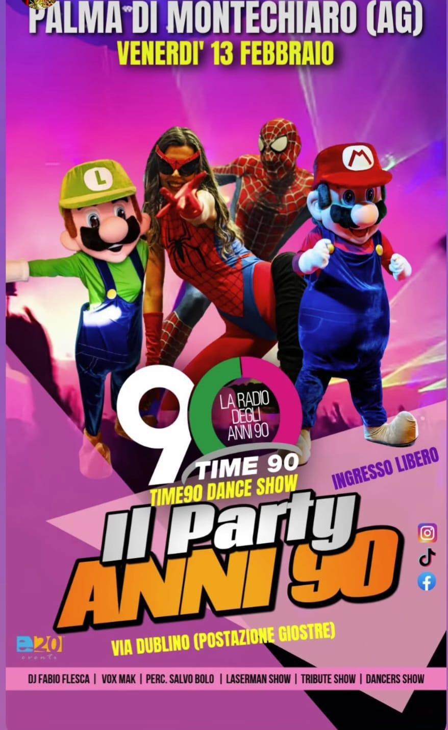 Il Party Anni 90 (start h. 18.00)