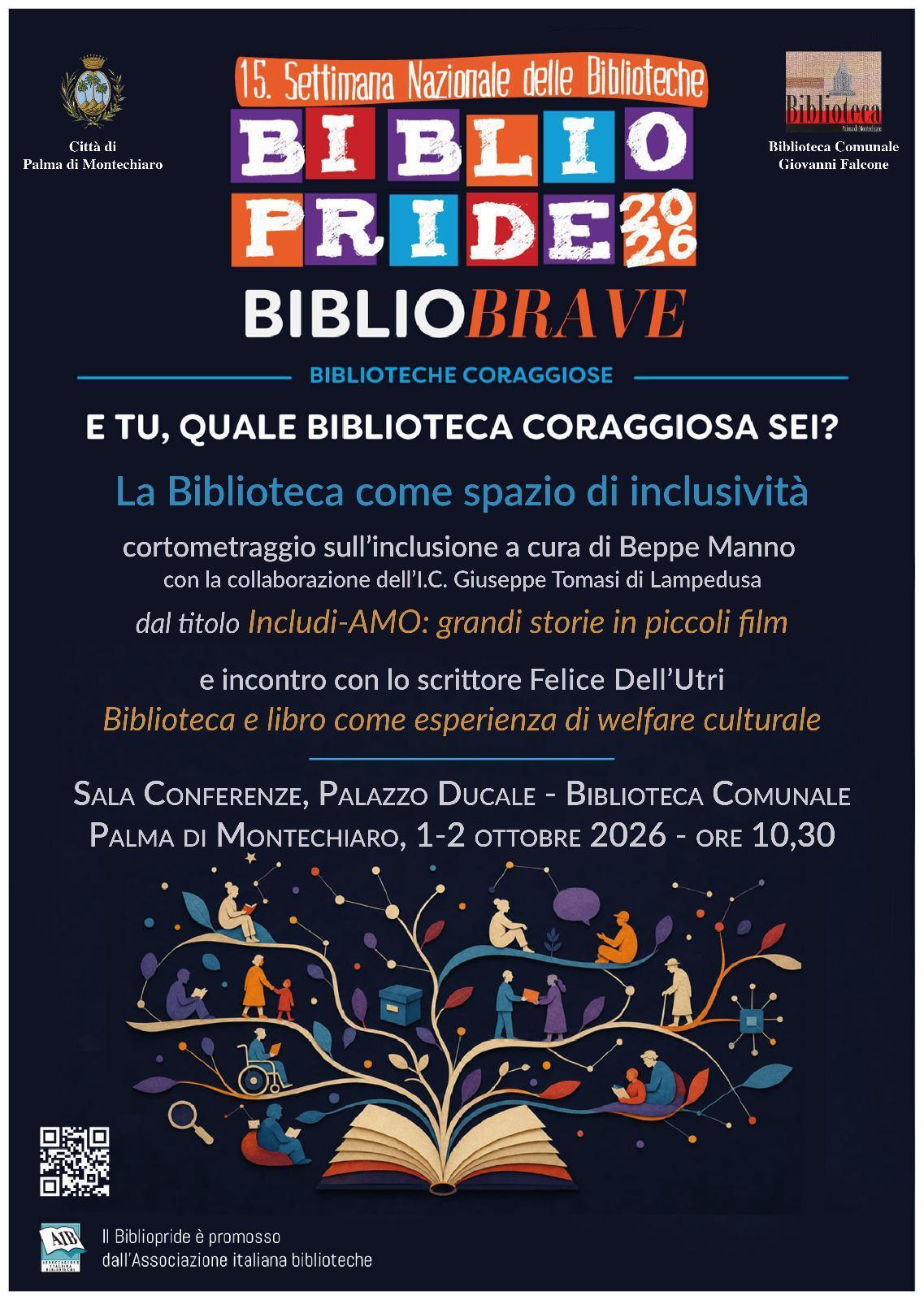 Biblio Pride "La Biblioteca come spazio di inclusività" (dalle ore 10:30)