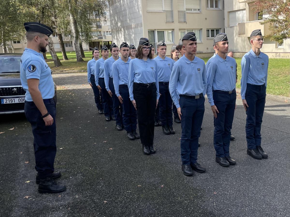 La première promotion des Cadets de la Gendarmerie des Pyrénées-Atlantiques